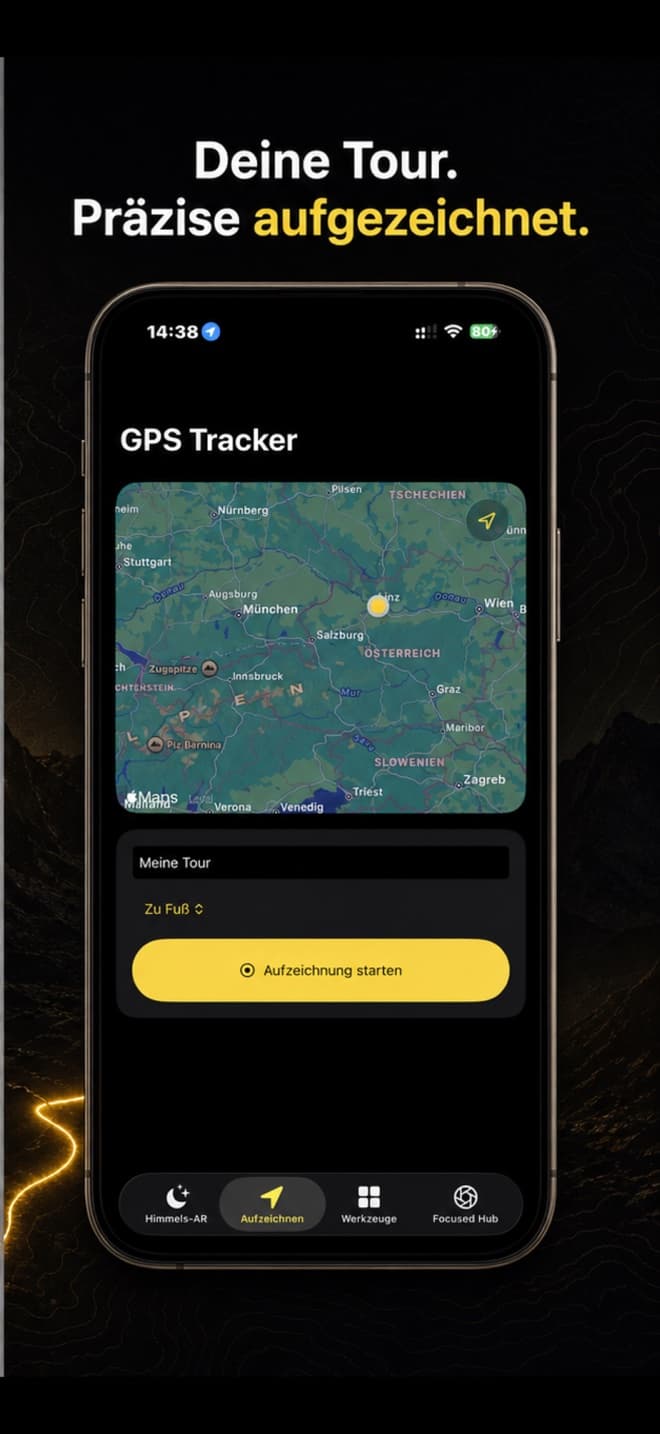 GPS-Tracker für Fototouren